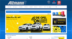 Desktop Screenshot of altmann-autoland.de